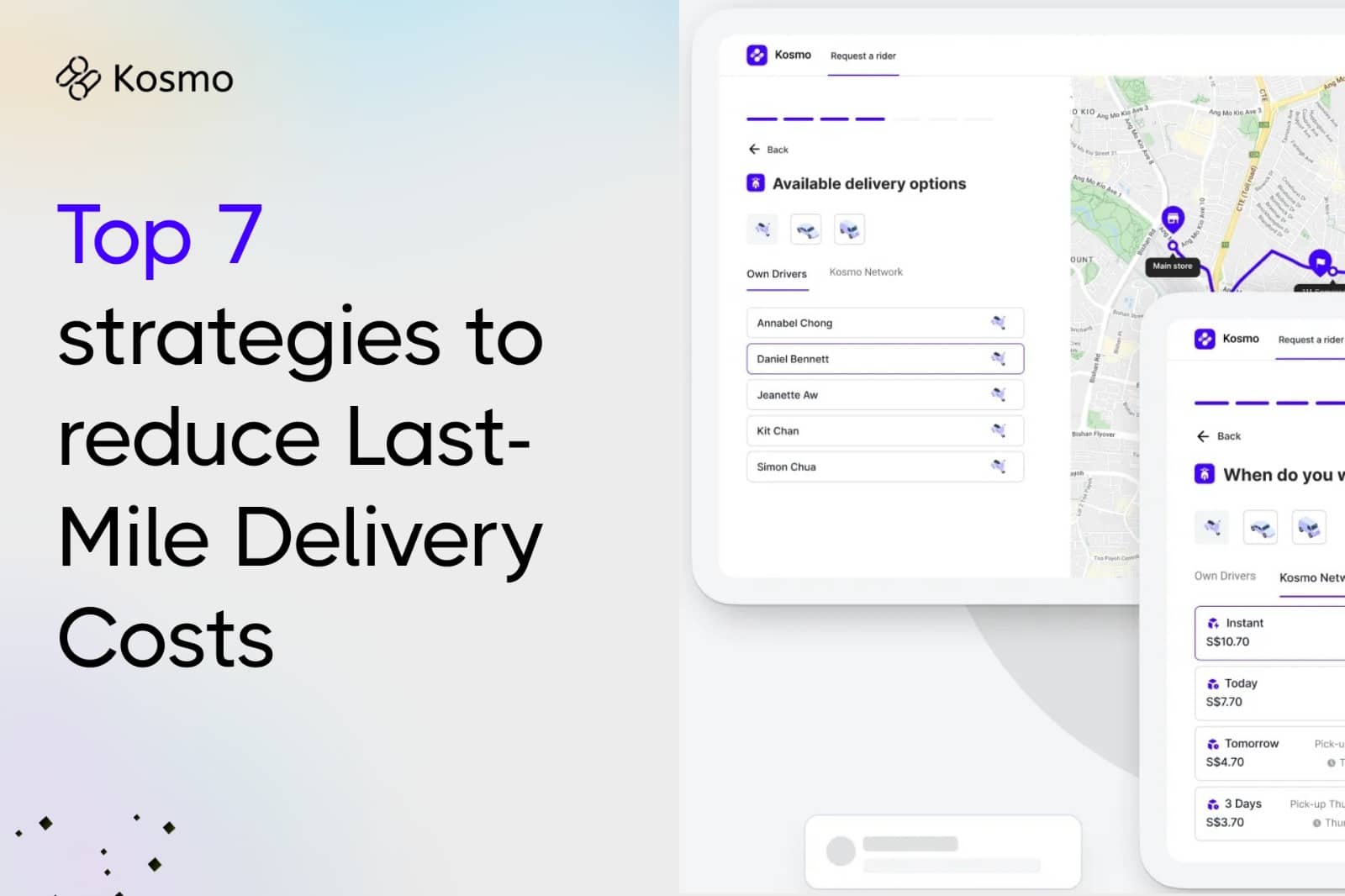The 7 Strategies to Reduce LastMile Delivery Costs